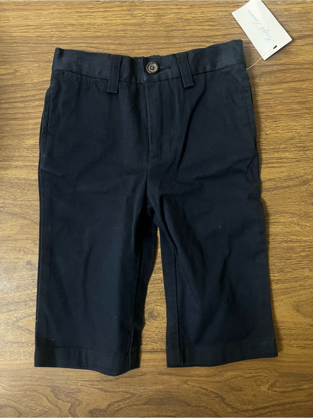 Ralph Lauren Navy Chino Shorts for Kids